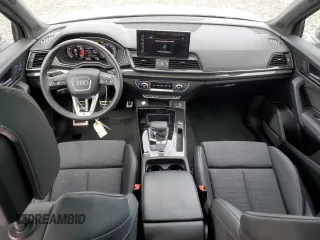 2023 Audi SQ5 Premium Plus with VIN WA1B4AFYXP2146513, listed as a Copart auction lot 71226964 with 20,422 mi miles and Salvage Title. Bid and sale history available at DreamBid. Image 8.