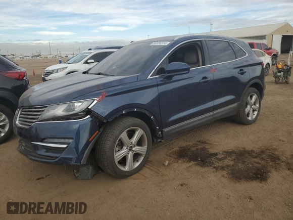 2017 Lincoln MKC Premiere with VIN 5LMCJ1D94HUL56201, listed as a Copart auction lot 86556314 with Not Provided miles and Salvage Title. Bid and sale history available at DreamBid. Image 1.