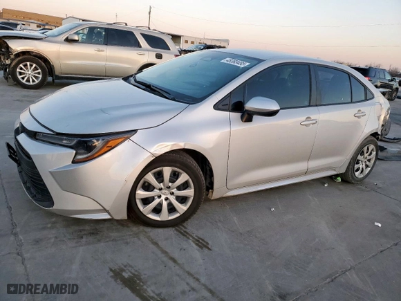 2023 Toyota Corolla LE with VIN 5YFB4MDE3PP066262, listed as a Copart auction lot 48393485 with 119,515 mi miles and Salvage Title. Bid and sale history available at carsss.com. Image 1.