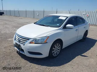 2015 Nissan Sentra S with VIN 3N1AB7AP1FY275638, listed as a IAAI auction lot 42013524 with 75,312 mi miles. Bid and sale history available at carsss.com. Image 2.