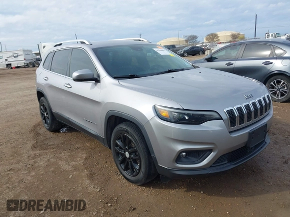 2021 Jeep Cherokee Altitude with VIN 1C4PJLLB7MD134707, listed as a IAAI auction lot 41368893 with 47,797 mi miles. Bid and sale history available at carsss.com. Image 1.