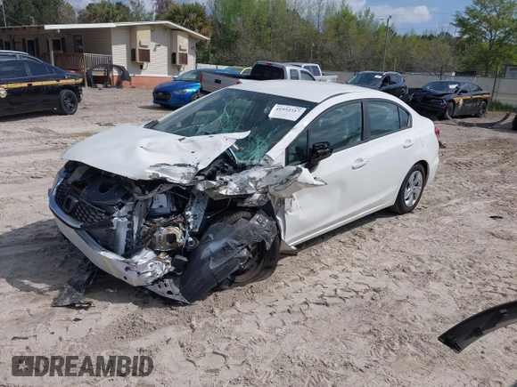 2014 Honda Civic Sedan LX with VIN 2HGFB2F53EH500810, listed as a IAAI auction lot 41952317 with 137,567 mi miles. Bid and sale history available at carsss.com. Image 17.