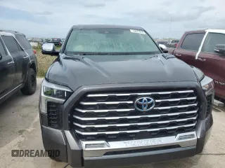 2022 Toyota Tundra Capstone Hybrid with VIN 5TFVC5DB7NX011453, listed as a Copart auction lot 74077814 with Not provided miles and Non repairable. Bid and sale history available at DreamBid. Image 5.