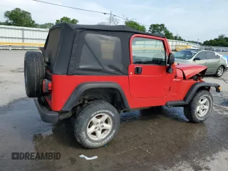 2006 Jeep Wrangler Sport z VIN 1J4FA49S86P754812, wystawiony jako Copart lot #56543395 z przebiegiem 192 851 mil mil oraz Szkoda całkowita • Salvage title. Historia ofert i sprzedaży dostępna na DreamBid. Obrazek 3.