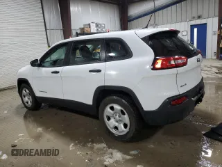 2017 Jeep Cherokee Sport with VIN 1C4PJMAB2HW523967, listed as a Copart auction lot 39271804 with 122,719 mi miles and Clean Title. Bid and sale history available at carsss.com. Image 2.