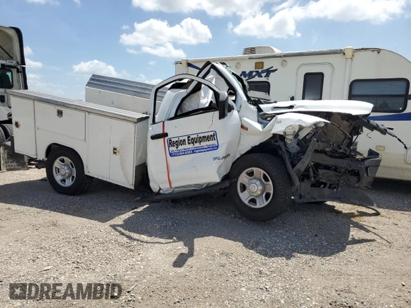 2022 Ram 2500 with VIN 3C7WR5AJ5NG195829, listed as a Copart auction lot 61677194 with Not provided miles and Non repairable. Bid and sale history available at DreamBid. Image 4.