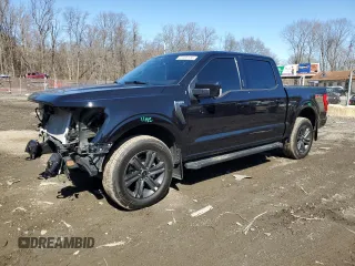 2023 Ford F-150 XL with VIN 1FTFW1E88PKE75844, listed as a Copart auction lot 47406135 with 19,471 mi miles and Salvage Title. Bid and sale history available at carsss.com. Image 1.