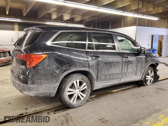 2016 Honda Pilot EX-L with VIN 5FNYF6H72GB048648, listed as a Copart auction lot 45945225 with 116,737 mi miles and Salvage Title. Bid and sale history available at carsss.com. Image 3.