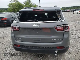 2023 Jeep Compass Limited с VIN 3C4NJDCN5PT523870, выставлен на аукционе Copart как лот 58393075 с пробегом 41 350 миль миль и Списание • Salvage title. История ставок и продаж доступна на DreamBid. Изображение 6.