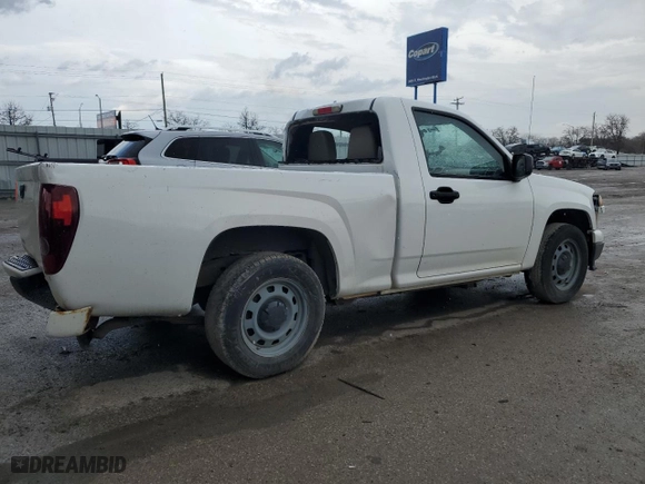 2012 Chevrolet Colorado Work Truck with VIN 1GCCSBFE4C8116622, listed as a Copart auction lot 50957455 with 0 mi miles and Salvage Title. Bid and sale history available at carsss.com. Image 3.