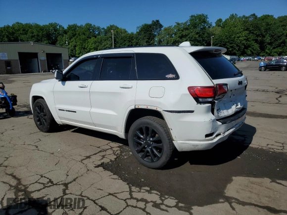 2018 Jeep Grand Cherokee Laredo with VIN 1C4RJFAG2JC117744, listed as a Copart auction lot 60881105 with 109,601 mi miles and Salvage title. Bid and sale history available at DreamBid. Image 2.