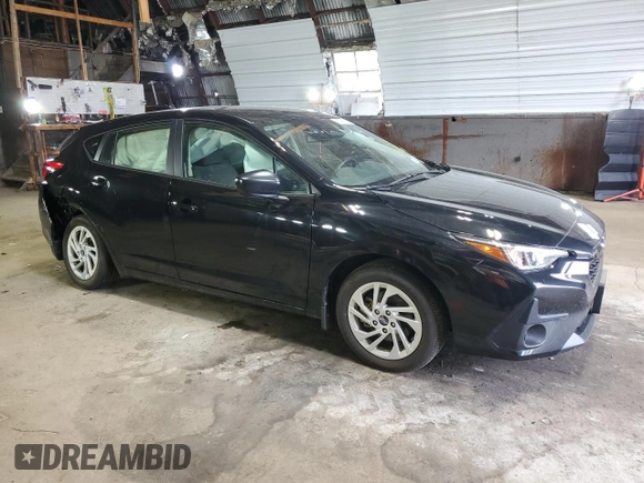 2024 Subaru Impreza with VIN JF1GUABCXR8299775, listed as a Copart auction lot 56345354 with 3,680 mi miles and Salvage Title. Bid and sale history available at carsss.com. Image 4.