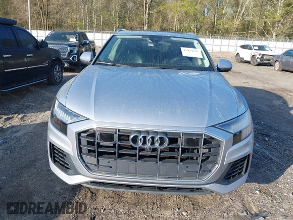 2020 Audi Q8 Prestige with VIN WA1CVAF12LD009942, listed as a IAAI auction lot 41924297 with 82,980 mi miles and . Bid and sale history available at DreamBid. Image 12.