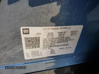 2025 GMC Acadia FWD Denali z VIN 1GKENLRS4SJ133150, wystawiony jako Copart lot #43420345 z przebiegiem 607 mil mil oraz Szkoda całkowita • Salvage title. Historia ofert i sprzedaży dostępna na DreamBid. Obrazek 14.