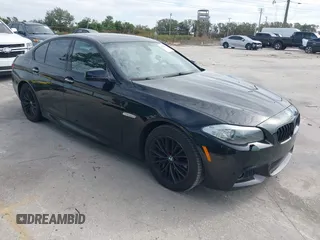 2013 BMW 5 Series 550i xDrive with VIN WBAFU9C56DDY70485, listed as a IAAI auction lot 41276612 with 116,452 mi miles and . Bid and sale history available at carsss.com. Image 1.