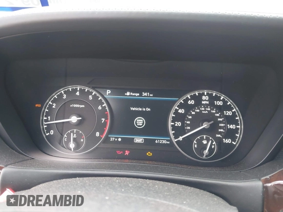2017 Genesis G90 Premium with VIN KMHG34JA0HU025226, listed as a IAAI auction lot 41609402 with 61,230 mi miles and . Bid and sale history available at DreamBid. Image 7.
