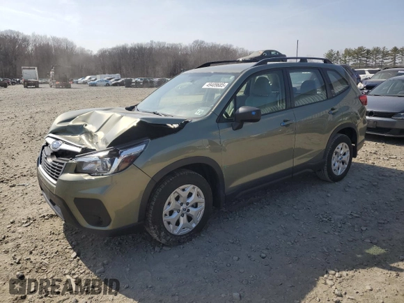2020 Subaru Forester with VIN JF2SKADCXLH434284, listed as a Copart auction lot 49409685 with 48,900 mi miles and Salvage Title. Bid and sale history available at carsss.com. Image 1.
