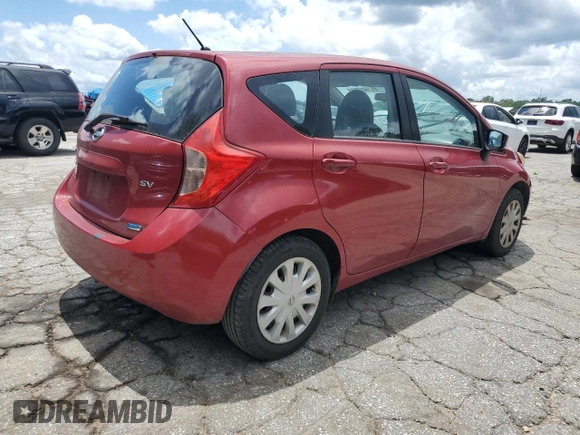 2015 Nissan Note S Plus with VIN 3N1CE2CP1FL404376, listed as a Copart auction lot 61541295 with 129,657 mi miles and Clean title. Bid and sale history available at DreamBid. Image 3.