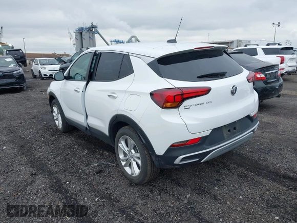 2022 Buick Encore GX Preferred with VIN KL4MMCSL3NB113137, listed as a IAAI auction lot 42346027 with 10,011 mi miles and . Bid and sale history available at DreamBid. Image 3.