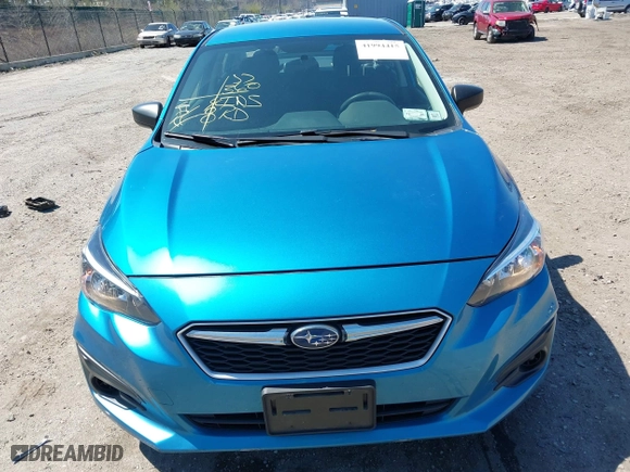 2019 Subaru Impreza with VIN 4S3GKAA61K3606040, listed as a IAAI auction lot 41994415 with 89,780 mi miles. Bid and sale history available at carsss.com. Image 12.