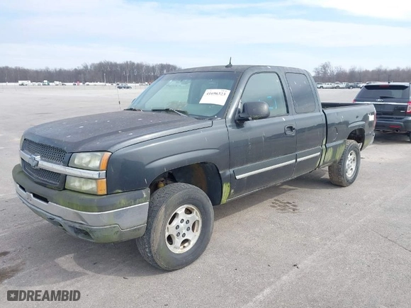 2003 Chevrolet Silverado 1500 LS with VIN 1GCEK19TX3E175978, listed as a IAAI auction lot 41696323 with 160,989 mi miles. Bid and sale history available at carsss.com. Image 2.