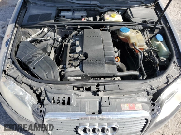 2005 Audi A4 2.0T with VIN WAUKF78EX5A538445, listed as a Copart auction lot 76235414 with 103,601 mi miles and Non Repairable. Bid and sale history available at carsss.com. Image 11.