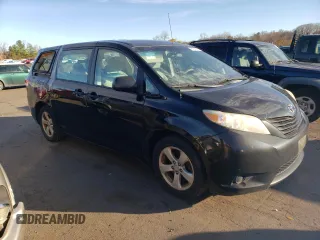 2011 Toyota Sienna with VIN 5TDZK3DC4BS052092, listed as a Copart auction lot 81374114 with 268,590 mi miles and Clean Title. Bid and sale history available at carsss.com. Image 4.