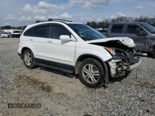 2011 Honda CR-V EX-L with VIN 5J6RE3H7XBL022241, listed as a Copart auction lot 49377955 with 140,670 mi miles and Salvage Title. Bid and sale history available at carsss.com. Image 4.