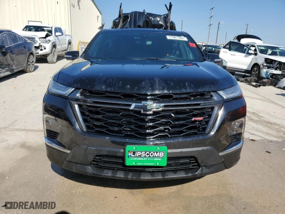 2022 Chevrolet Traverse RS with VIN 1GNERJKW6NJ111518, listed as a Copart auction lot 77961484 with 0 mi miles and Non Repairable. Bid and sale history available at carsss.com. Image 5.