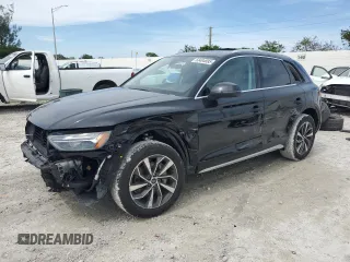2021 Audi Q5 Premium with VIN WA1AAAFY7M2137266, listed as a Copart auction lot 63494895 with 41,464 mi miles and Non repairable. Bid and sale history available at DreamBid. Image 1.