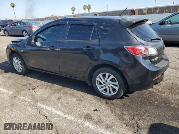 2012 Mazda 3 i Touring with VIN JM1BL1L86C1559073, listed as a Copart auction lot 65226515 with 139,665 mi miles and Salvage title. Bid and sale history available at DreamBid. Image 2.