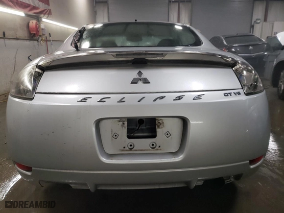 2007 Mitsubishi Eclipse GT with VIN 4A3AK34T87E004294, listed as a Copart auction lot 84752344 with 111106 miles and Salvage Title. Bid and sale history available at carsss.com. Image 6.