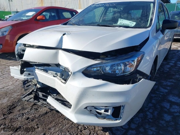 2019 Subaru Impreza with VIN 4S3GTAA64K3738786, listed as a IAAI auction lot 41410760 with 111150 miles. Bid and sale history available at carsss.com. Image 6.