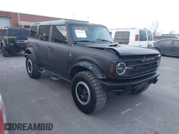 2021 Ford Bronco z VIN 1FMEE5DH0MLA77066, wystawiony jako IAAI lot #41889270 z przebiegiem 62 610 mil mil oraz . Historia ofert i sprzedaży dostępna na DreamBid. Obrazek 13.
