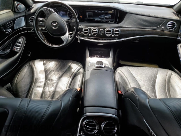 2016 Mercedes-Benz S with VIN WDDUX7GB5GA268601, listed as a Copart auction lot 54559565 with 21,299 mi miles and Clean Title. Bid and sale history available at DreamBid. Image 8.