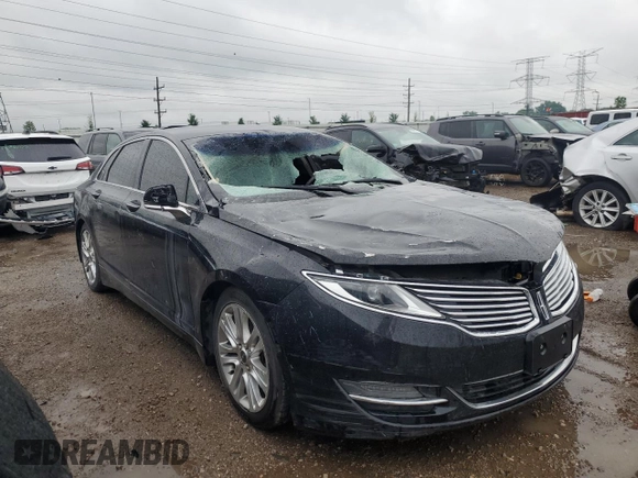 2016 Lincoln MKZ Hybrid with VIN 3LN6L2LU7GR601956, listed as a Copart auction lot 56021535 with Not provided miles and Salvage title. Bid and sale history available at DreamBid. Image 4.