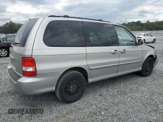 2005 Kia Sedona LX with VIN KNDUP132856712907, listed as a Copart auction lot 75751424 with 177,893 mi miles and Salvage Title. Bid and sale history available at carsss.com. Image 3.