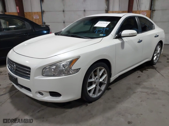 2009 Nissan Maxima 3.5 S with VIN 1N4AA51EX9C840037, listed as a IAAI auction lot 41429538 with 198,521 mi miles. Bid and sale history available at carsss.com. Image 17.