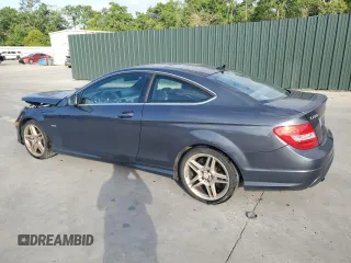 2012 Mercedes-Benz C 250 with VIN WDDGJ4HB4CF896481, listed as a Copart auction lot 55032045 with 170,327 mi miles and Salvage title. Bid and sale history available at DreamBid. Image 2.