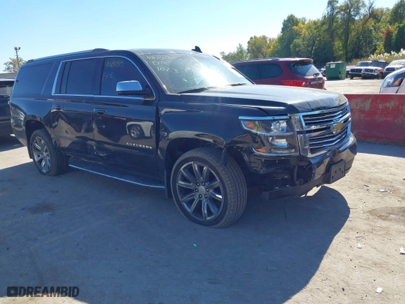 2017 Chevrolet Suburban Premier with VIN 1GNSKJKC7HR281583, listed as a IAAI auction lot 40680315 with 69,192 mi miles. Bid and sale history available at carsss.com. Image 6.