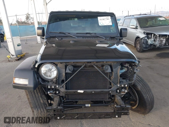 2024 Jeep Wrangler Sport with VIN 1C4PJXAN1RW125436, listed as a IAAI auction lot 41387782 with 17,962 mi miles and . Bid and sale history available at DreamBid. Image 13.