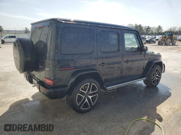 2019 Mercedes-Benz G 63 AMG with VIN WDCYC7HJ6KX323702, listed as a Copart auction lot 46413425 with Not Provided miles and Salvage Title. Bid and sale history available at DreamBid. Image 3.