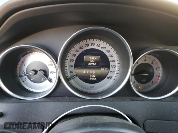 2014 Mercedes-Benz C 250 Sport with VIN WDDGF4HB5ER311927, listed as a Copart auction lot 52055205 with 89,952 mi miles and Salvage title. Bid and sale history available at DreamBid. Image 9.