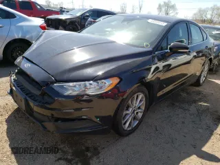 2017 Ford Fusion SE z VIN 3FA6P0H74HR145597, wystawiony jako Copart lot #79997134 z przebiegiem 105 278 mil mil oraz Nie do naprawy • Non repairable. Historia ofert i sprzedaży dostępna na DreamBid. Obrazek 1.