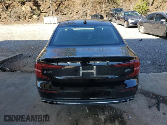 2022 Volvo S60 Plus Dark Theme with VIN 7JRL12TL2NG157962, listed as a Copart auction lot 49443275 with 67,539 mi miles and Salvage Title. Bid and sale history available at carsss.com. Image 6.