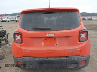 2018 Jeep Renegade Upland with VIN ZACCJBAB9JPJ56911, listed as a IAAI auction lot 41420839 with 48,633 mi miles and . Bid and sale history available at DreamBid. Image 17.
