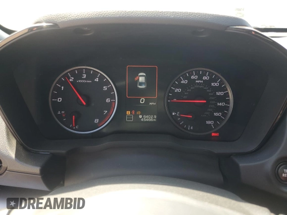 2022 Subaru WRX with VIN JF1VBAA63N9016517, listed as a Copart auction lot 50558085 with 45,466 mi miles and Salvage title. Bid and sale history available at DreamBid. Image 9.