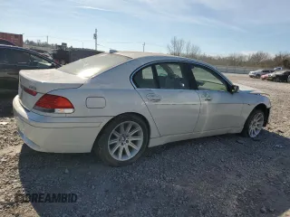 2002 BMW 7 Series 745i with VIN WBAGL63462DP54424, listed as a Copart auction lot 85921814 with Not Provided miles and Clean Title. Bid and sale history available at DreamBid. Image 3.