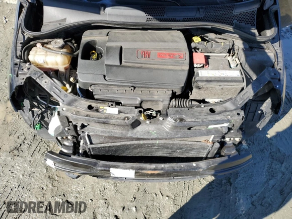 2017 FIAT 500 Pop with VIN 3C3CFFKR2HT514199, listed as a Copart auction lot 45029195 with 61,690 mi miles and Salvage Title. Bid and sale history available at carsss.com. Image 11.
