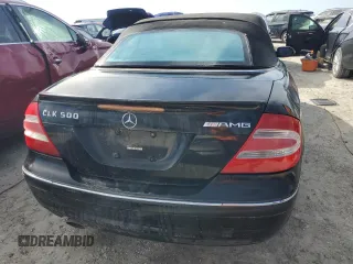 2005 Mercedes-Benz CLK 500 with VIN WDBTK75J45F134515, listed as a Copart auction lot 75918994 with Not Provided miles and Non Repairable. Bid and sale history available at DreamBid. Image 6.